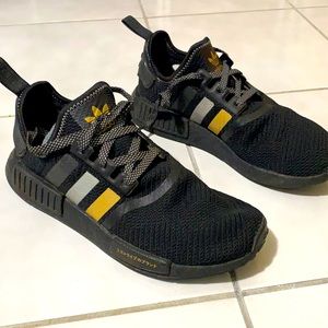 Adidas NMD R1 black gold metallic